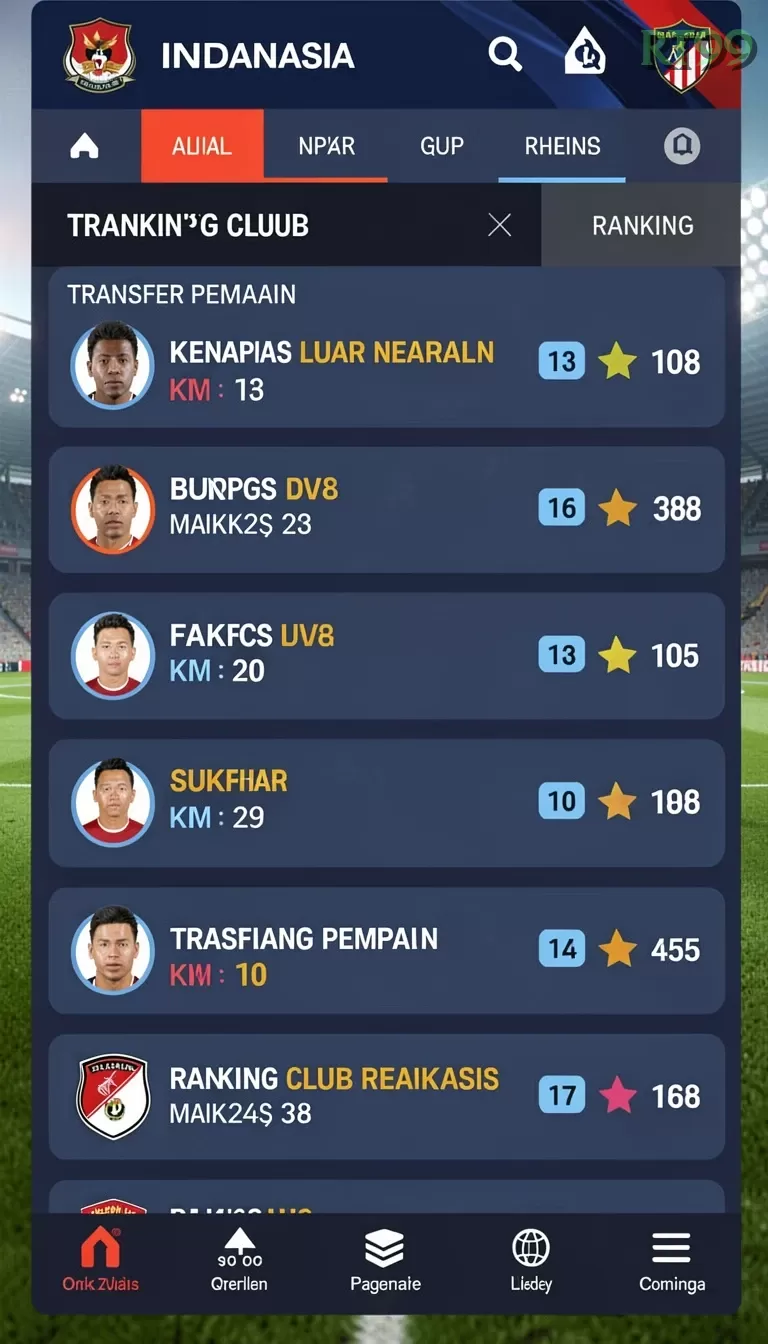 Cuplikan layar SURGA19 — halaman utama