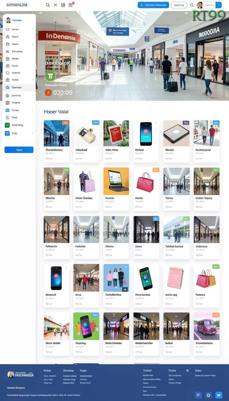 Cuplikan layar DEPOSIT42 — menu navigasi